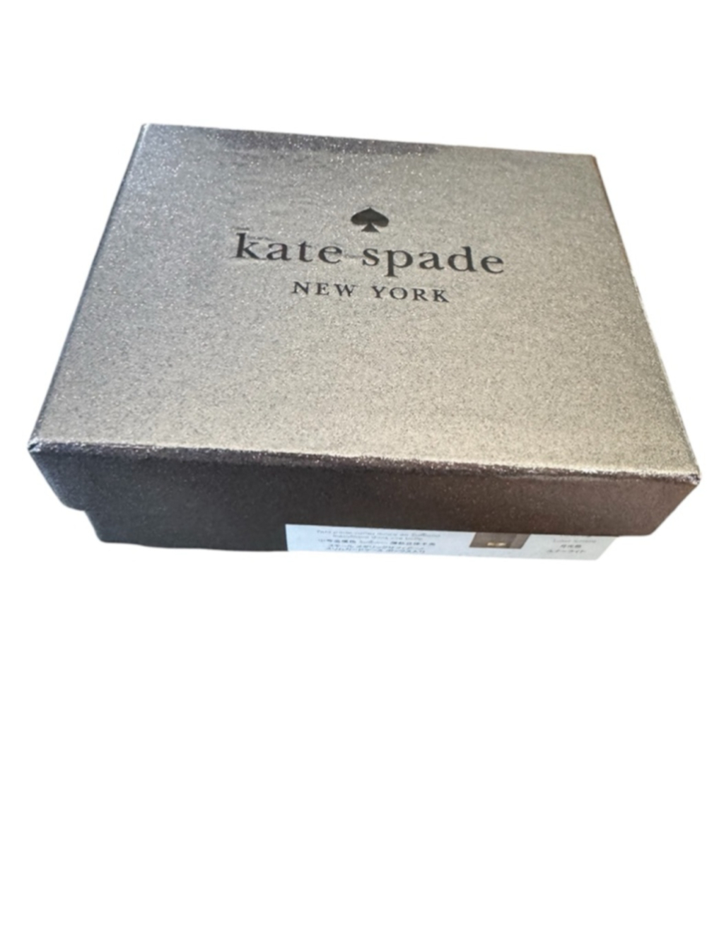 kate spade Silver Metallic Card Holder - Picture 2 of 6